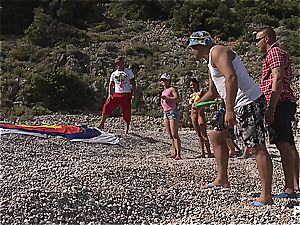 insatiable group hook-up tournament on the beach part 1